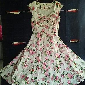 Nwt vintage reproduction garden party dress